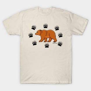 Grizzly Tracks T-Shirt